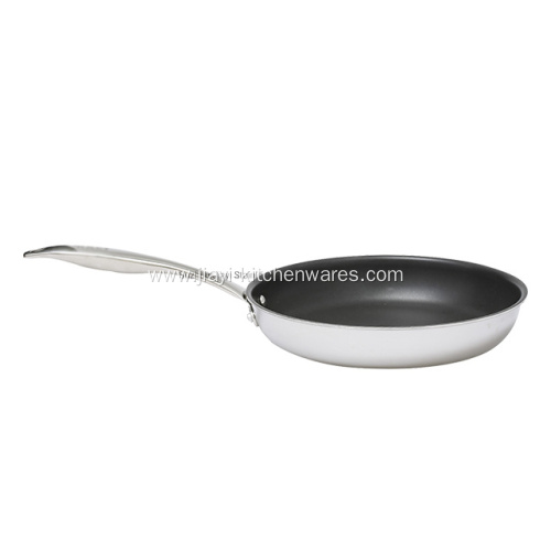 Hot Sale SUS304 Frying Pan with Glass Lid